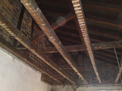 Roof inside