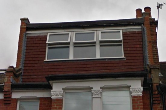 Loft conversion with dormer