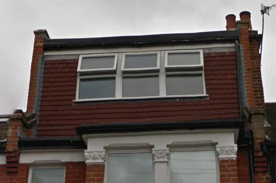 Loft conversion with dormer